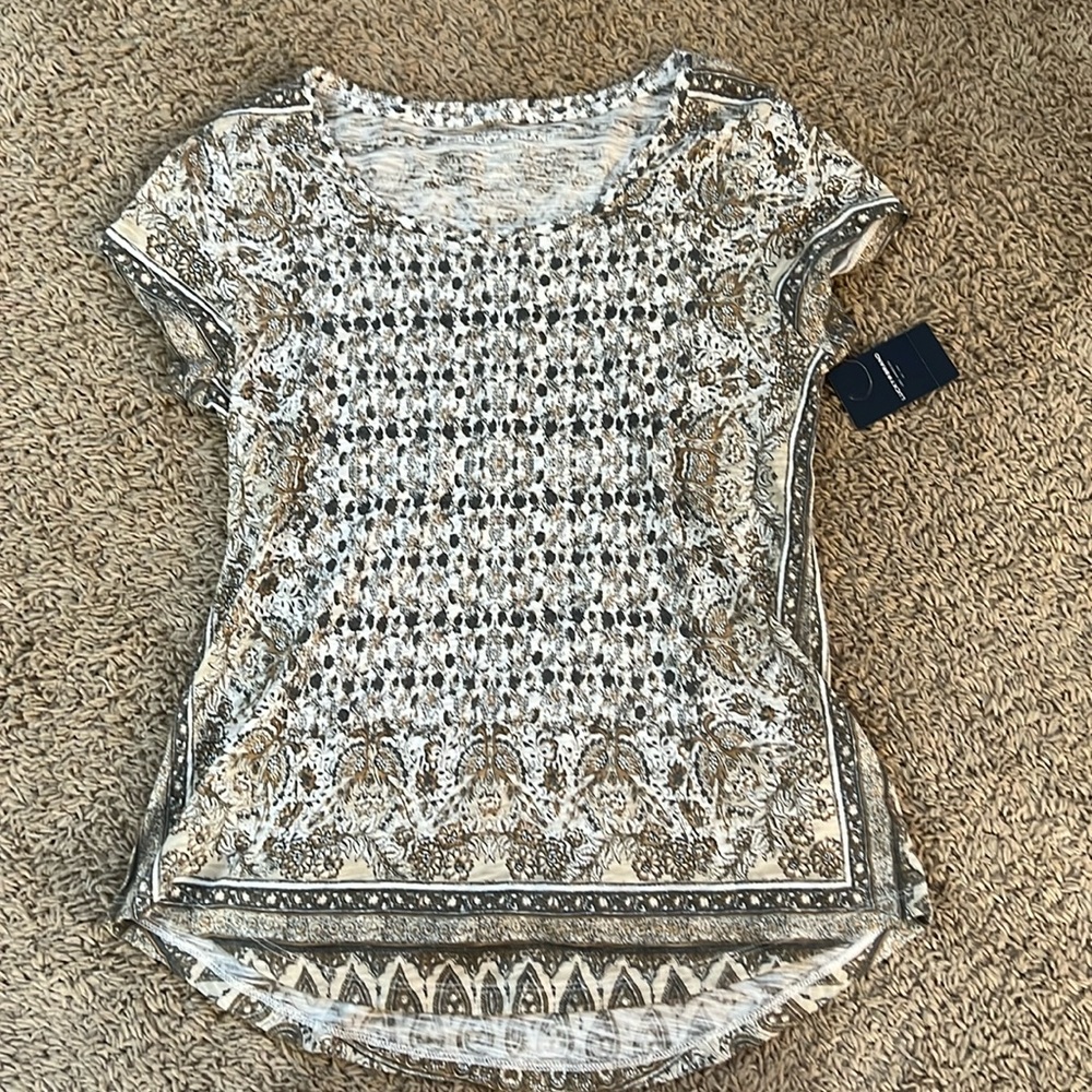 Lucky Brand Short Sleeve Shirt Size Small NWT